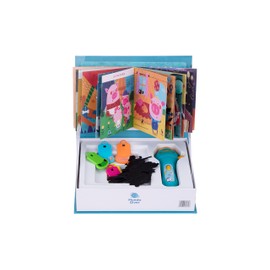 Tookyland LT279 Shadow Theatre Storybook Torch with 5 Fairytales: Storytime Reading for Kids with Projector and 5 Classic Fairy Tales for Ages 3+