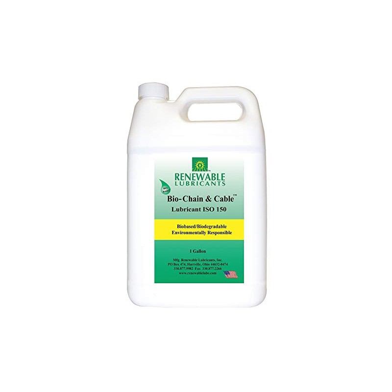 Renewable Lubricants Biodegradable Chain and Cable Lubricant, Biodegradable Chain and