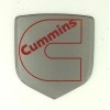 N/A GRILLE EMBLEM fits RAM DIESEL 2006-2010 Silver/Red OL