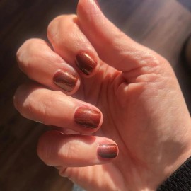DND Matching Polish Set Gel & Lacquer 627 Loving Walnut