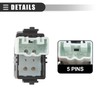 Motoforti Power Window Switch, Passenger Door Window Switch, for Toyota