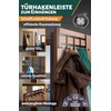 Menz Door Coat Rack for Hanging - Black Door Hooks