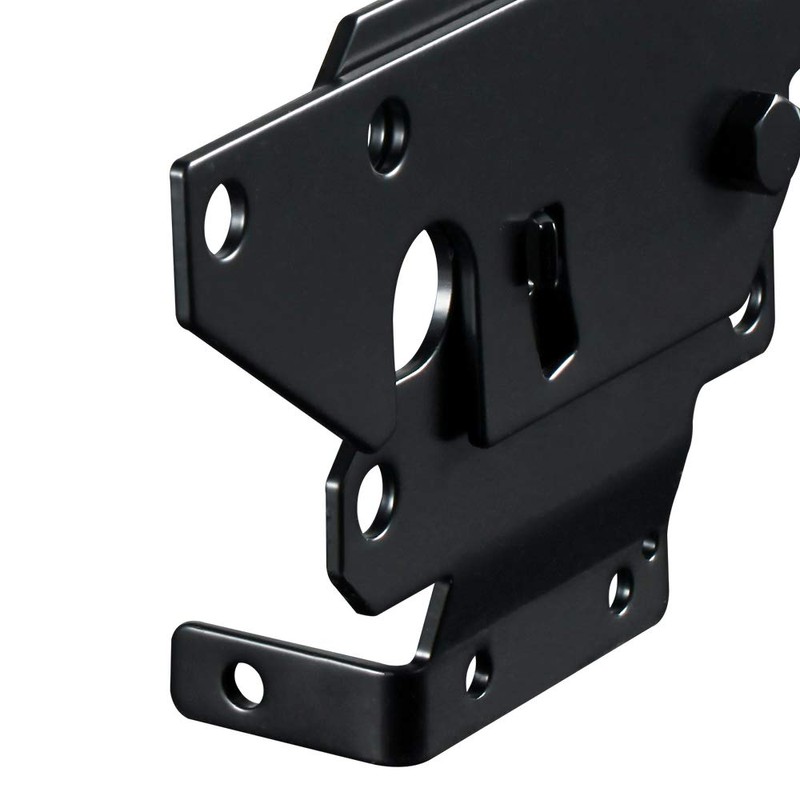 skysen Stainless Steel Vinyl Wood Fence Post Mount Gate Latch(2066