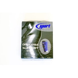 Isport Neoprene Open Knee Support Small 31.5 to 36.5 cm