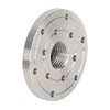 VINWOX 4" Wood Lathe Steel Faceplate, 1-1/4”x8TPI Spindle Thread Woodworking