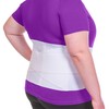 BraceAbility Faja de espalda para mujer de talla grande para