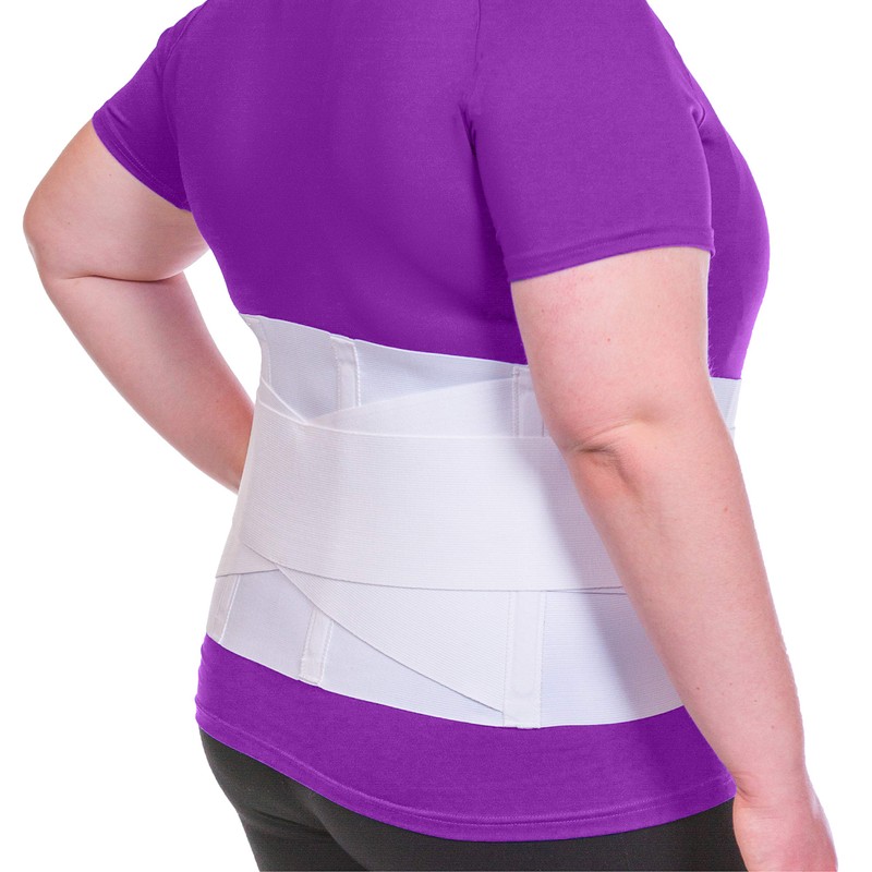 BraceAbility Faja de espalda para mujer de talla grande para