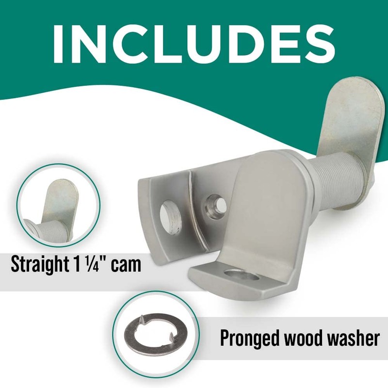 Olympus Lock Padlockable Cam Locks | DCP Series US26D Satin