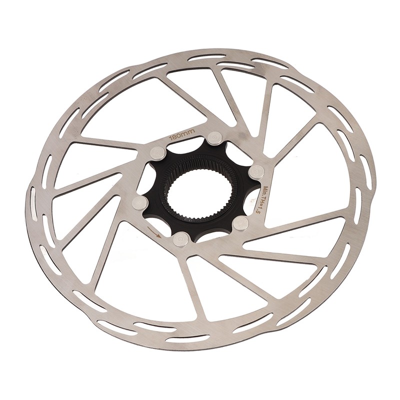 180mm Disc Brake Rotor 180mm Diameter Stainless Steel Alloy Hollowed