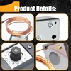 W1609-101 Thermostat Temperature Controller Refrigeration Remote Bulb TH-1609, from -30