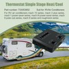 7330F3852 Upgraded Thermostat Single Stage Heating/Cooling Control Thermostat Replacement unit