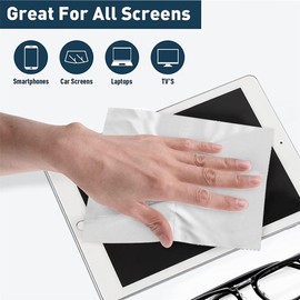 Microfiber Cleaning Cloth for Glasses, 30 Pack Ultra Fine Lens Cleaning Clothes for Screens Eyeglasses and Phones(6X7 INCH)
