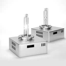 VHK D5S for 2016 2017 2018 GMC Sierra 1500 HID Xenon Headlight Bulbs, High Low Beam, OEM D5SC1 Bi-Xenon Lights, 35W 6000K Cool Bright White, 2 Pack