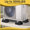 Powrocket Floor Mounting Base for Mini Split Air Conditioner,4 Pack