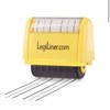 LEGILINER- 1/2" Double Stack Dashed Handwriting lines, Rolling, self-Inking Stamp.