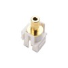 Cable Matters 5-Pack Gold-Plated 3.5mm TRS Keystone Jack Inserts in