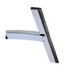 Wenko 18172100 Bathroom wiper Gela, shiny for bath and shower,