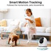 WUUK 4MP Indoor Security Camera for Home Surveillance, Wi-Fi Home