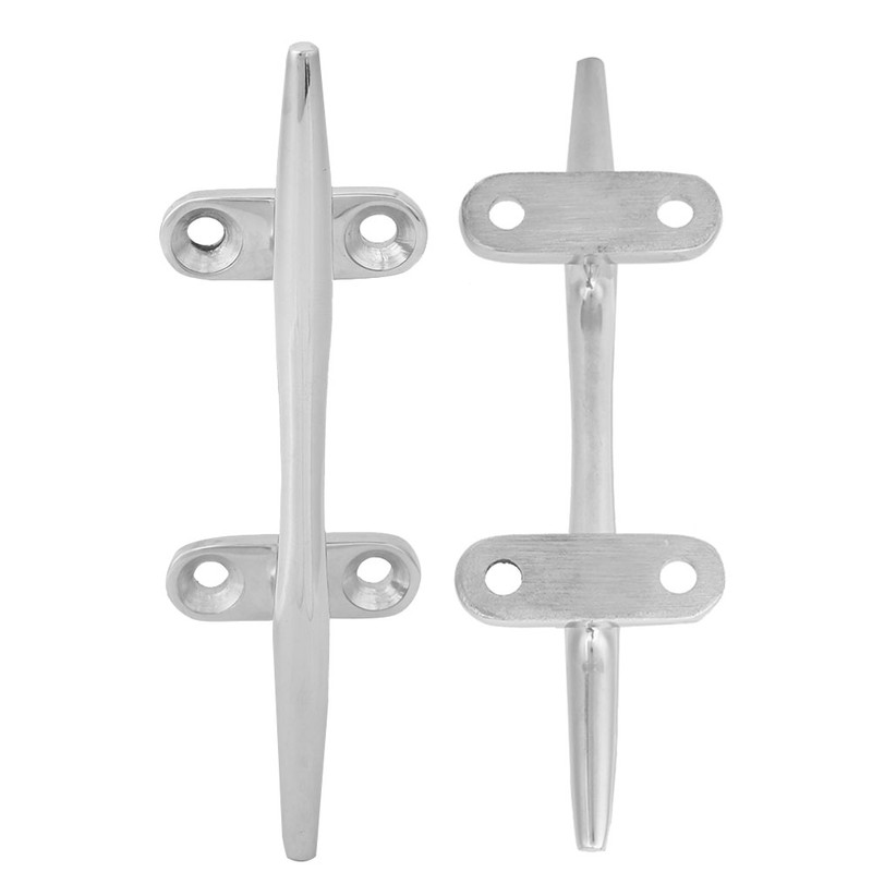 Stainless Steel Base Cleat Light Weight Mirror Polished Boat Accessory