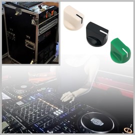 eMagTech 10PCS Potentiometer Knob 19 mm for Axes Up to 6.35mm Compatible With Electric Guitar Acrylic Volume Tone Knobs Machine Control Knob