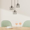 ROCUNSI 3-Light Hanging Pendant Light Fixtures, Farmhouse Kitchen Island Light