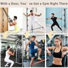 1Pcs Black Heavy Duty Multi-Loop Door Anchor for Resistance Bands,