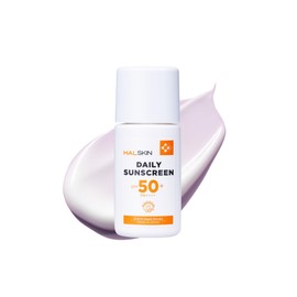 HALSKIN SPF50+ PA+++ Daily Sunscreen, 0.9 fl oz (26 ml), UV Absorption Free, Hypoallergenic, Made in Japan, Sunscreen, Satoko Kobayashi