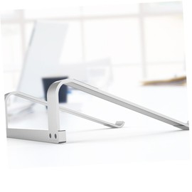 Gatuida Aluminum Laptop Stand Riser for Ergonomic Notebook Holder for Desk Use Lightweight and Design for Enhanced Cooling and Workspace Organization