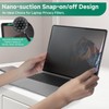 IRUYO FL Nano-Suction Laptop Privacy Screen 16 Inch 16:10, Removable