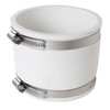 HomeAire Flexible Coupling - 4.0" x 4.0" - White