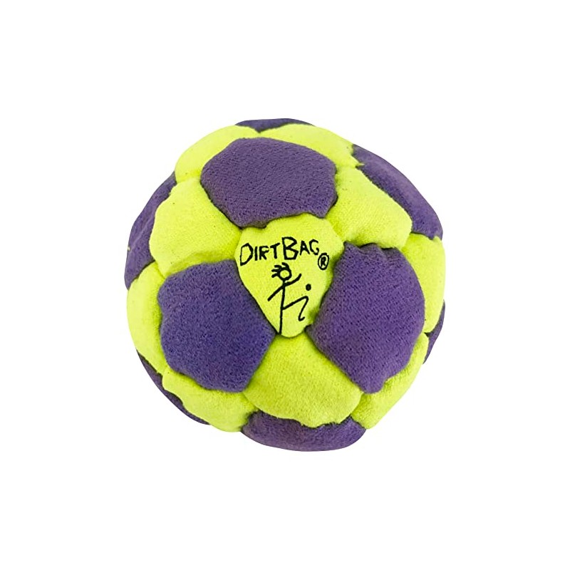 DIRTBAG 32 Panel Footbag Hacky Sack, Flying Clipper Original Design,