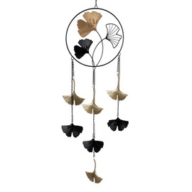 formano Decorative Window Hanger Garland Ginko 60 cm Metal Mobile