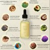 Juego de 5 PCS Aceite Natural Para el Crecimiento del