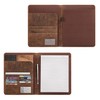STILORD 'Emery' Real Leather Conference Folder A4 Business Portfolio with