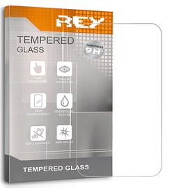 Pack of 2 tempered glass screen protectors for universal 10 inches, universal tempered glass, scratch-resistant, full transparency, ultra-resistant, dimensions 25.3 x 14.4 cm