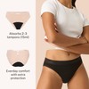 Modibodi Girls hipster black Bikini Period pants Moderate to heavy