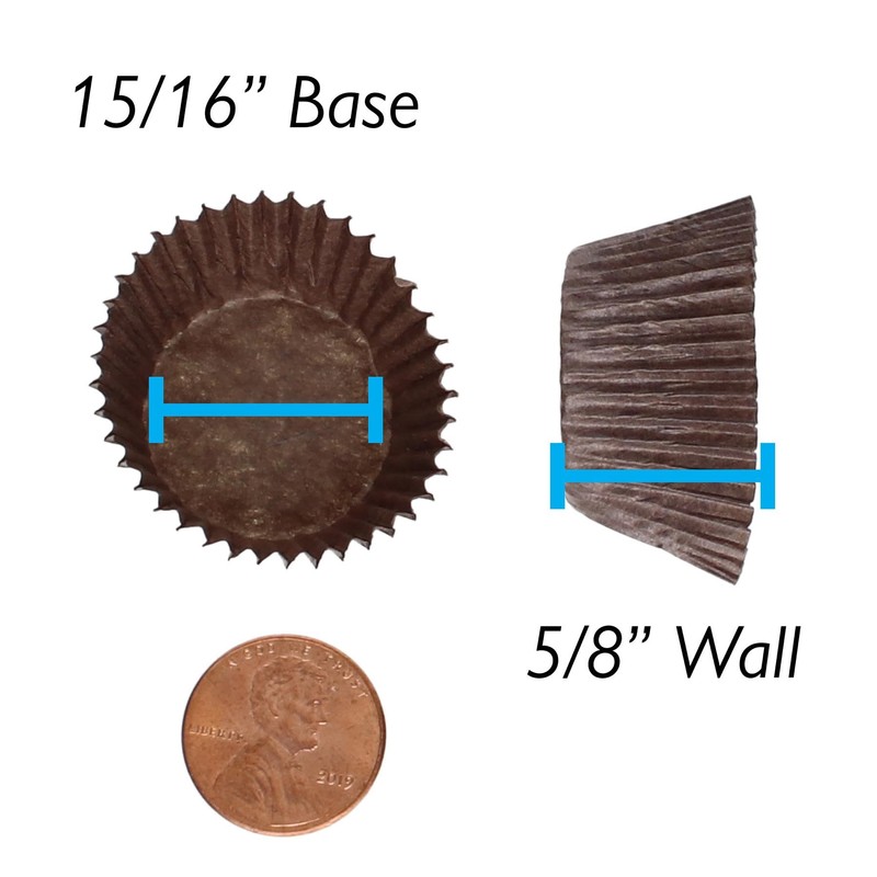 CybrTrayd No.3 Glassine Paper Approximately 100 Pieces – 15/16” Base,