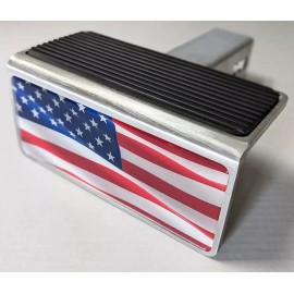 American 2" Receiver American Flag Towing Hitch Step Decal Heavy Duty