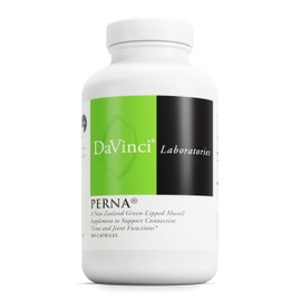 DAVINCI DaVinci Labs Perna - Dietary Supplement to Support Connective Tissue Health, Joint Comfort and Collagen Production* - With Perna Canaliculus and Alfalfa Leaf - 180 Capsules