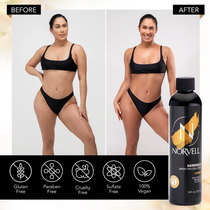Norvell Spray Tan Solution Cosmo 8 fl oz – Professional