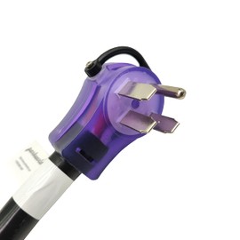 Parkworld 63821 RV 50 AMP Splitter Adapter NEMA 14-50P to SS2-50R for RV Shore Power & 14-50R for EV Charger, 240 Volt (3FT)