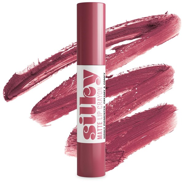 Silky Lipstick Jumbo Matte Lip Pencil Crayon - Highly Pigmented