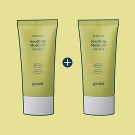 goodall Goodal clear Houttuynia cordata soothing moisture sun cream 50ml+50ml UV protection / 구달 맑은 어성초 진정 수분 선크림 50ml+50ml 자외선 차단
