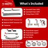 YA-MAYPAY Timing Chain Kit Compatible with 2005-2015 for Toyota Tacoma