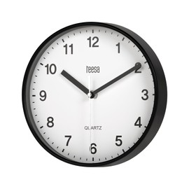 Teesa Wall Clock, Black, 20 cm