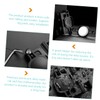 WHAMVOX 1set Bike Supplies Frame Bracket Locator Protective Cover Scratch-resistant