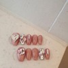 Discount❤Pink Jewel❤Handmade Nail Tips - Long Stiletto / 할인❤핑크쥬얼❤수제네일팁 -