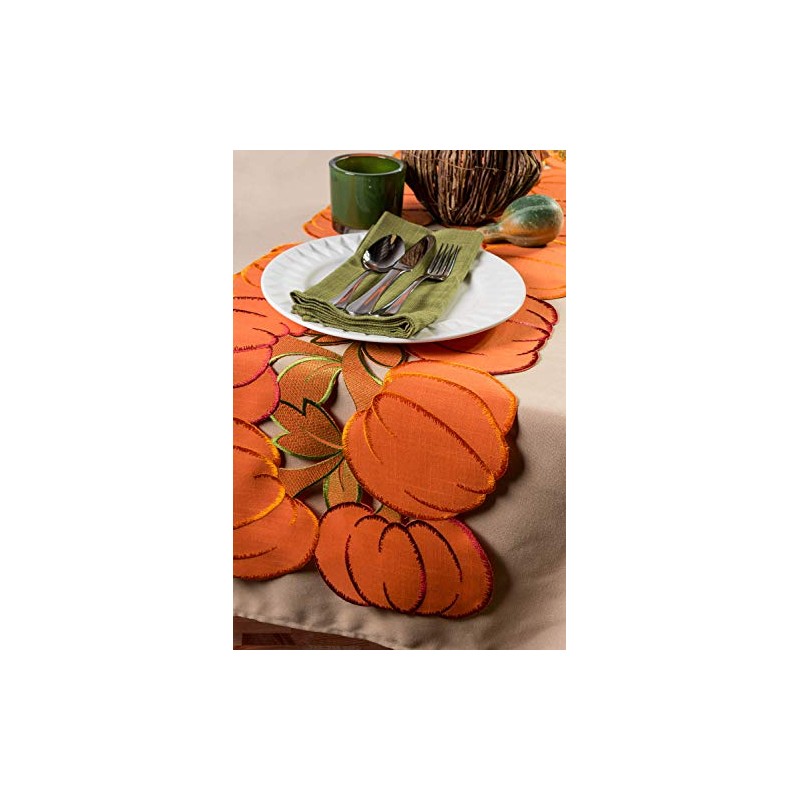 DII Fall Table Decorations Indoor Décor, Thanksgiving, Table Runner, 14x60,