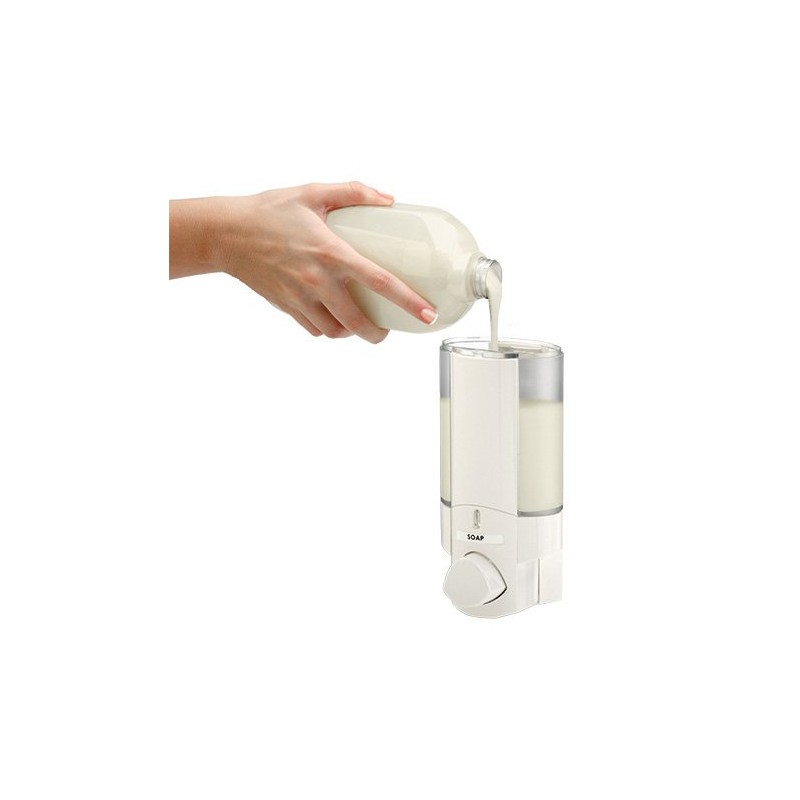 BETEC Aviva III 36350 Soap Dispenser with 3 Compartments Wall