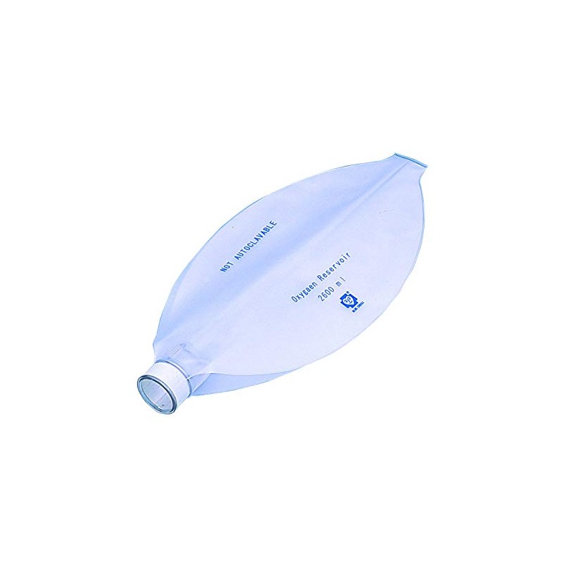 BC-2020-RS-BA Oxygen Reservoir Bag, Blue Cloth, 90.2 fl oz (2600